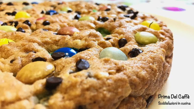 Torta Cookie Con Smarties E M M S Con Video Ticetta Prima Del Caffe Soddisfazioni In Cucina